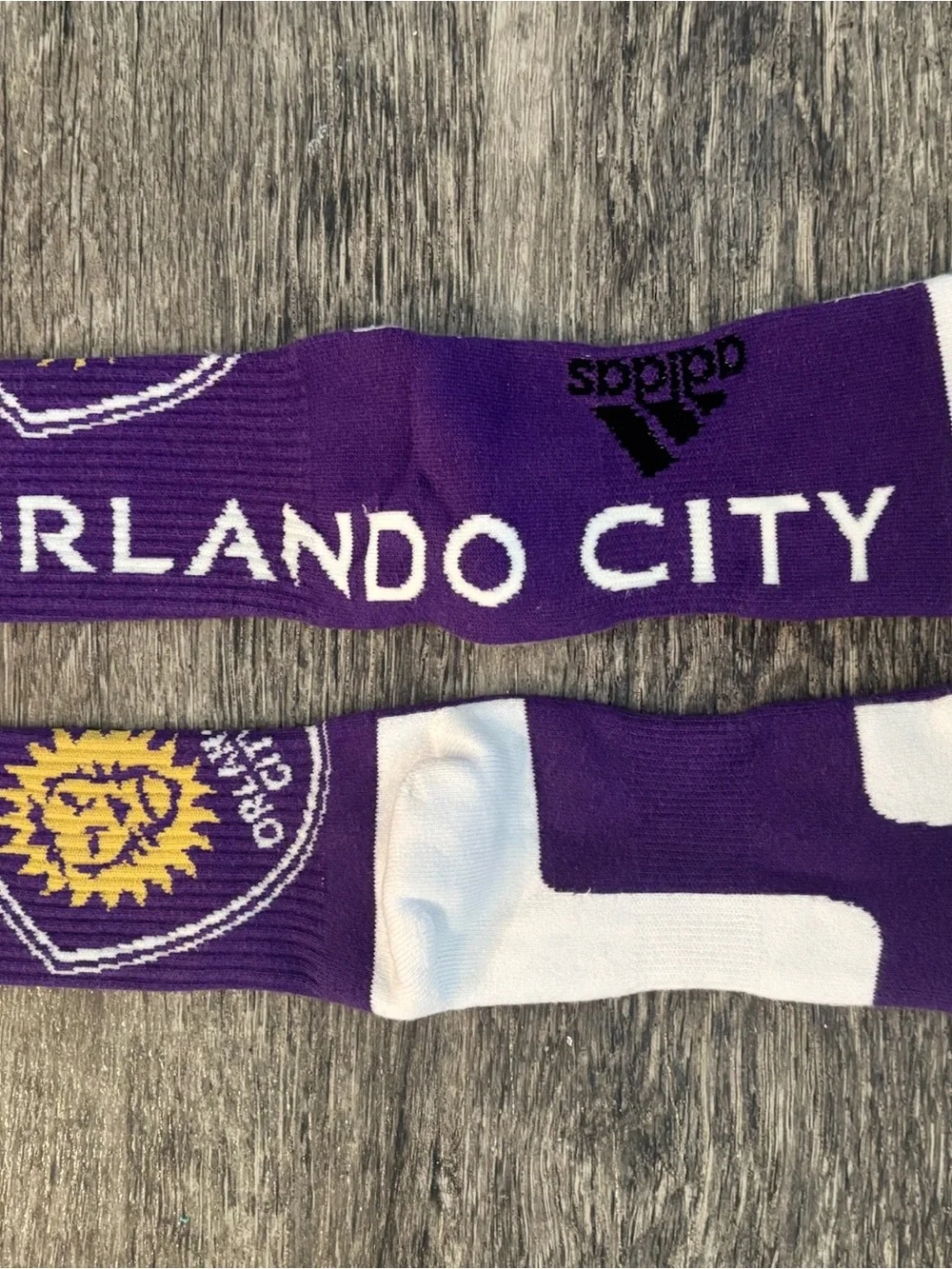 Adidas Orlando City Purple Supporter Socks